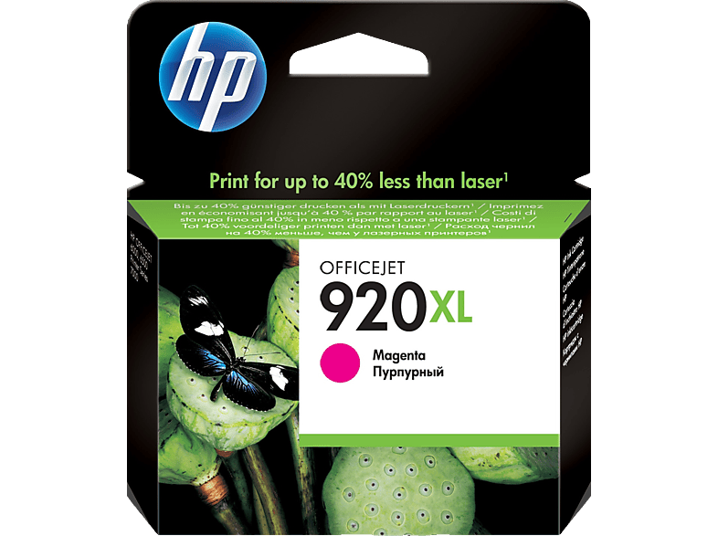 Thumbnail - HP 920XL Tintenpatrone Magenta (CD973AE)