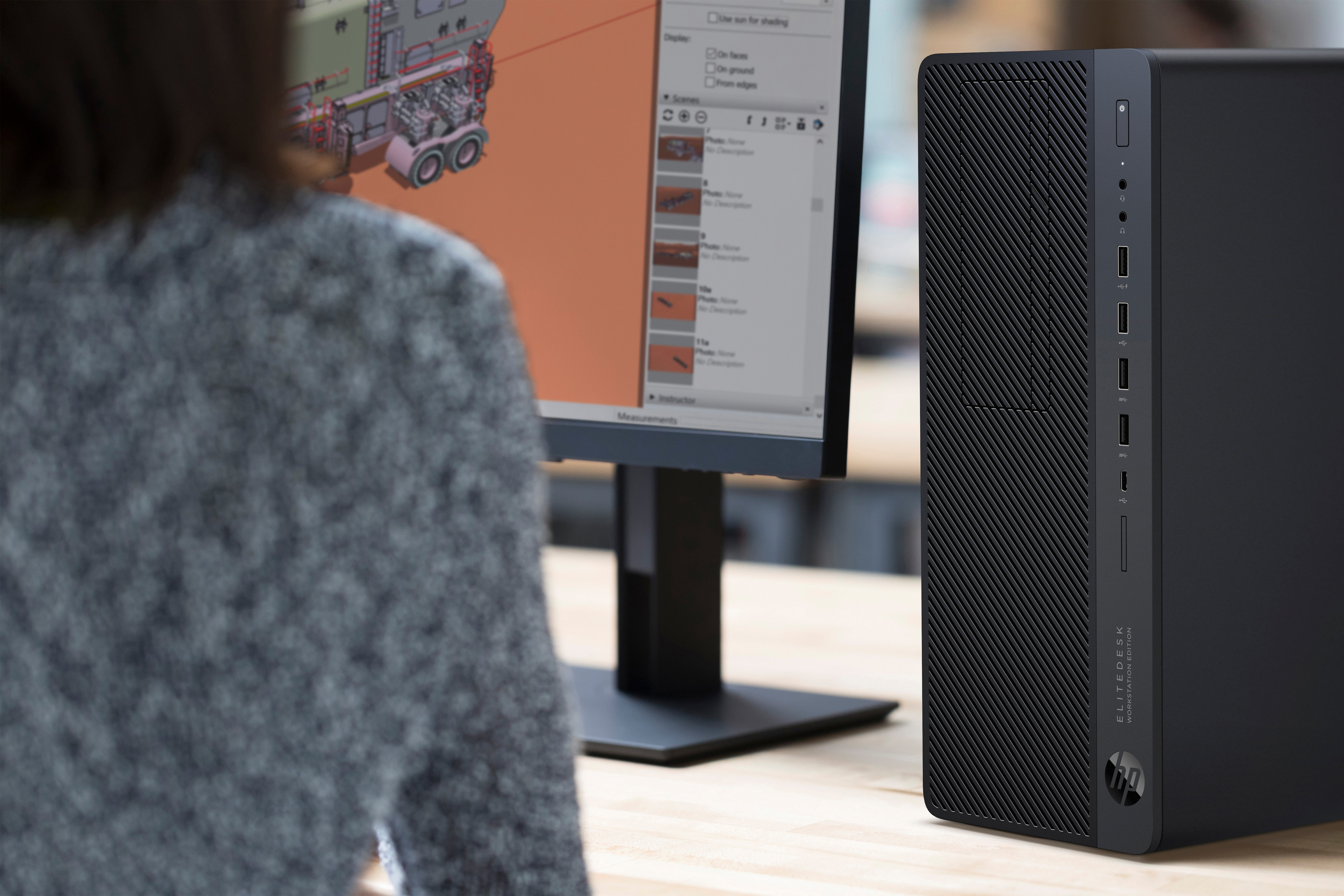 HP - B2B EliteDesk 800 G4 - Intel® Core™ i7 i7-8700 - 16 GB - 1 TB