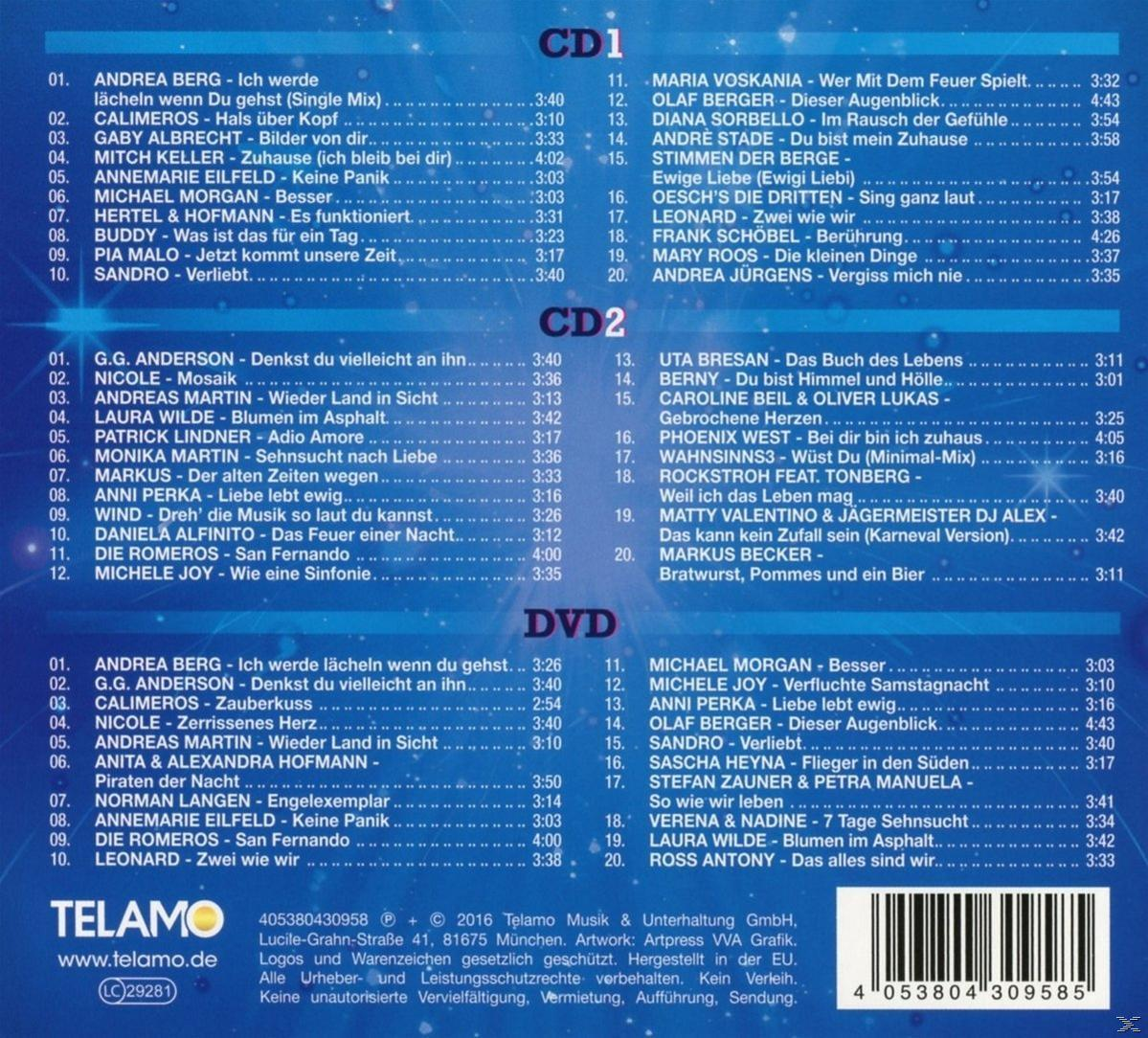 VARIOUS - Unsere Hits 2017  - (CD + DVD Video)