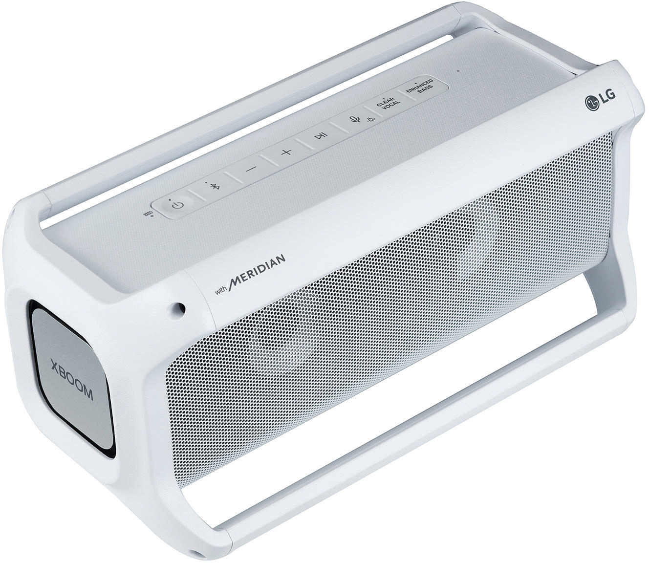 LG XBOOM Go PK7W Bluetooth Lautsprecher, Weiß