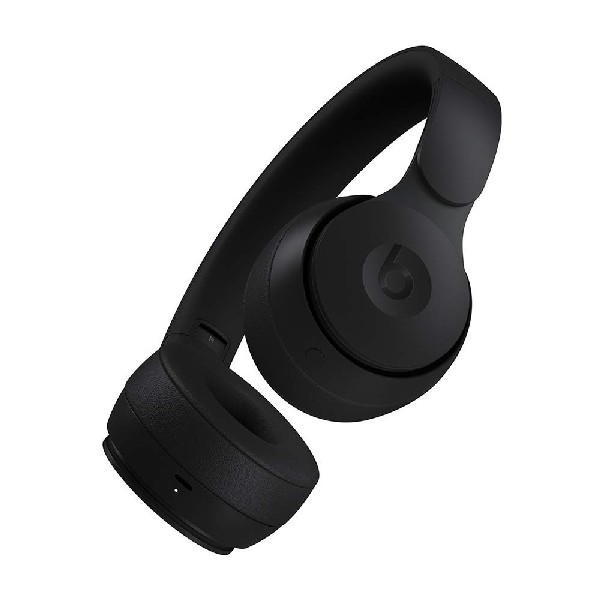 Auriculares inalámbricos - Beats Solo Pro, Cancelación ruido, Autonomía 40h, Chip Apple H1, Bluetooth, Negro
