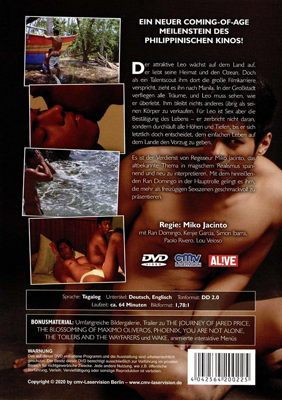 Ein Filmplakat mit Bildern von Männern und Text auf Deutsch.