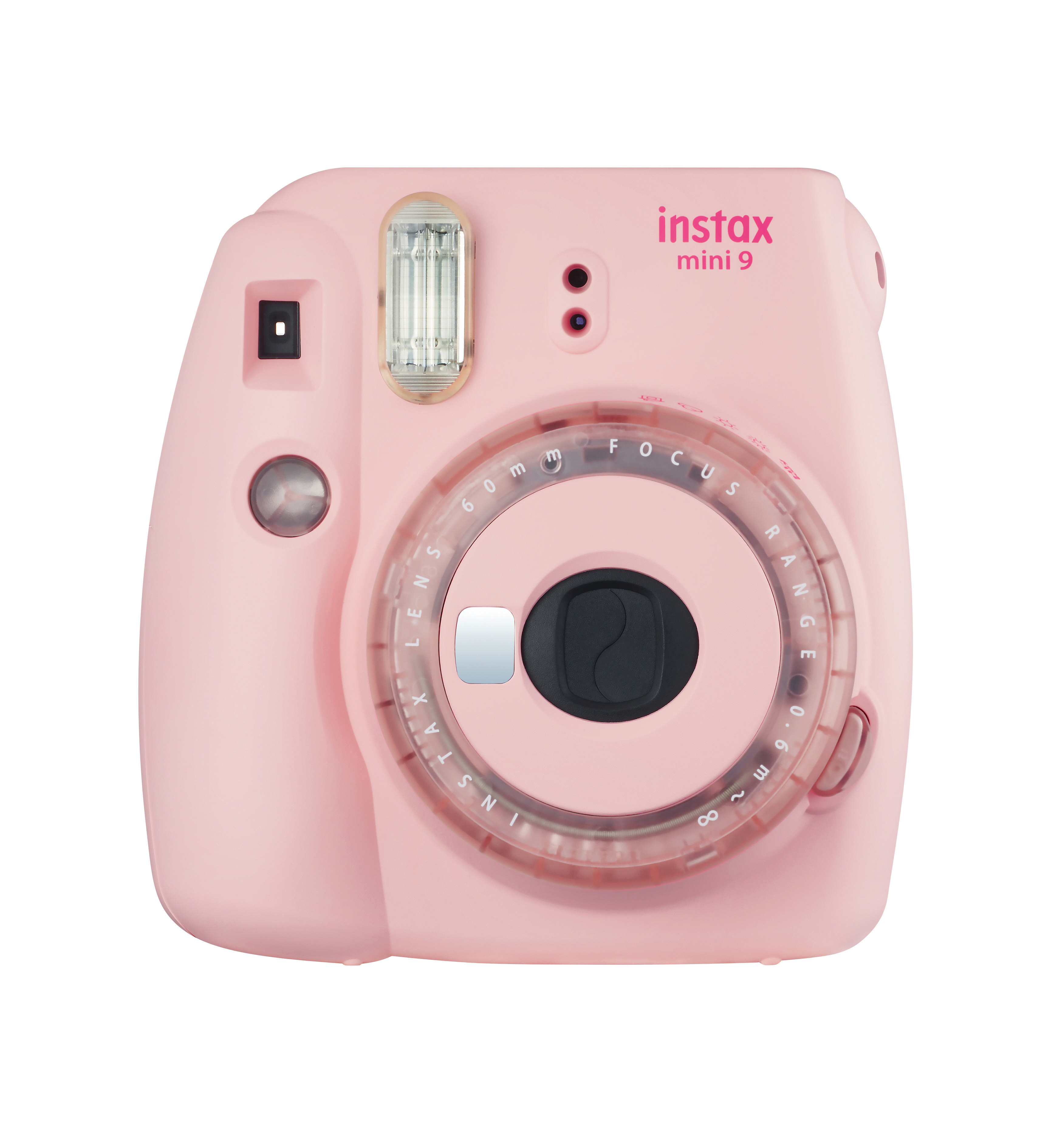 FUJIFILM instax mini 9 Sofortbildkamera, Clear Pink
