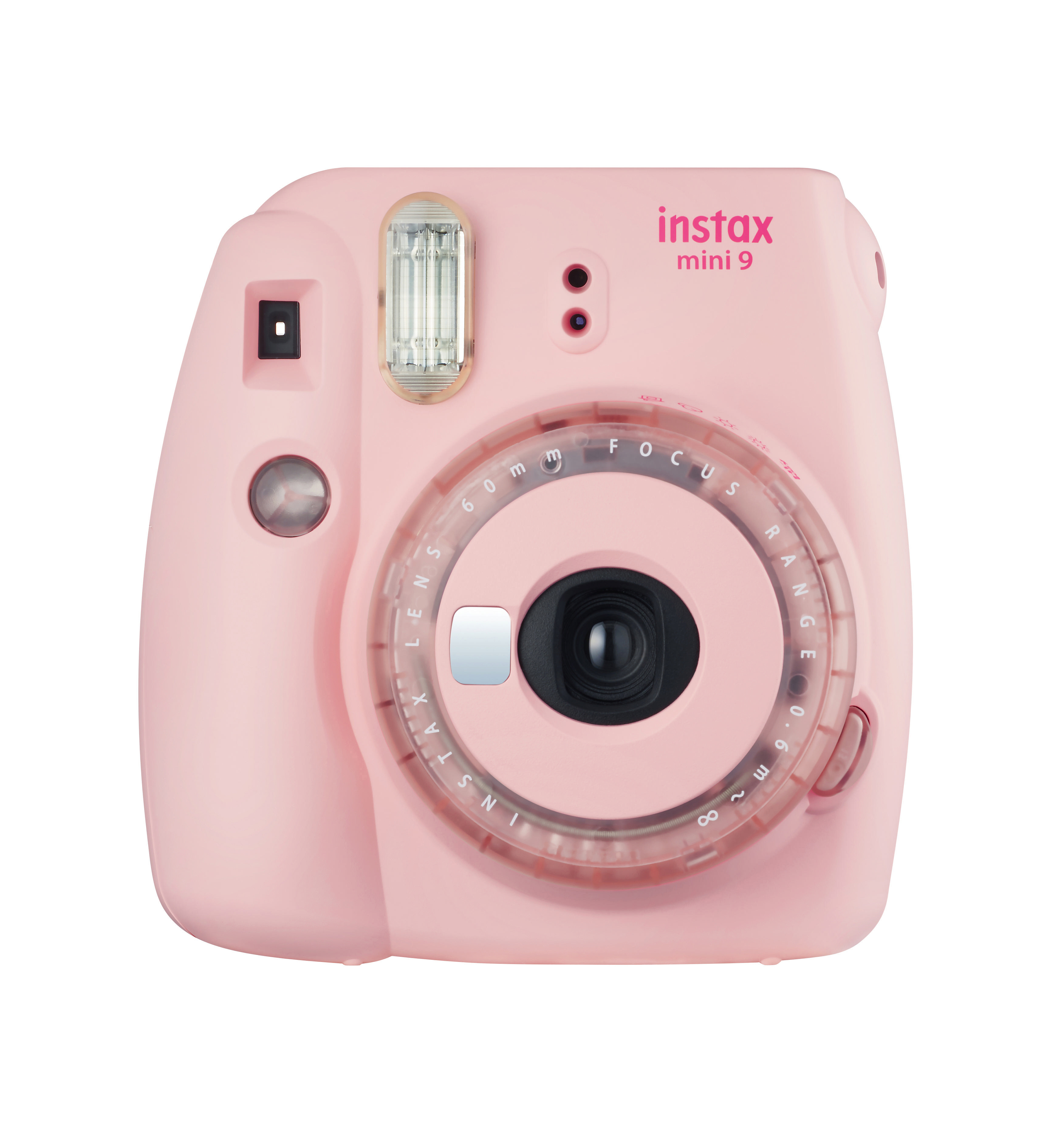 FUJIFILM instax mini 9 Sofortbildkamera, Clear Pink