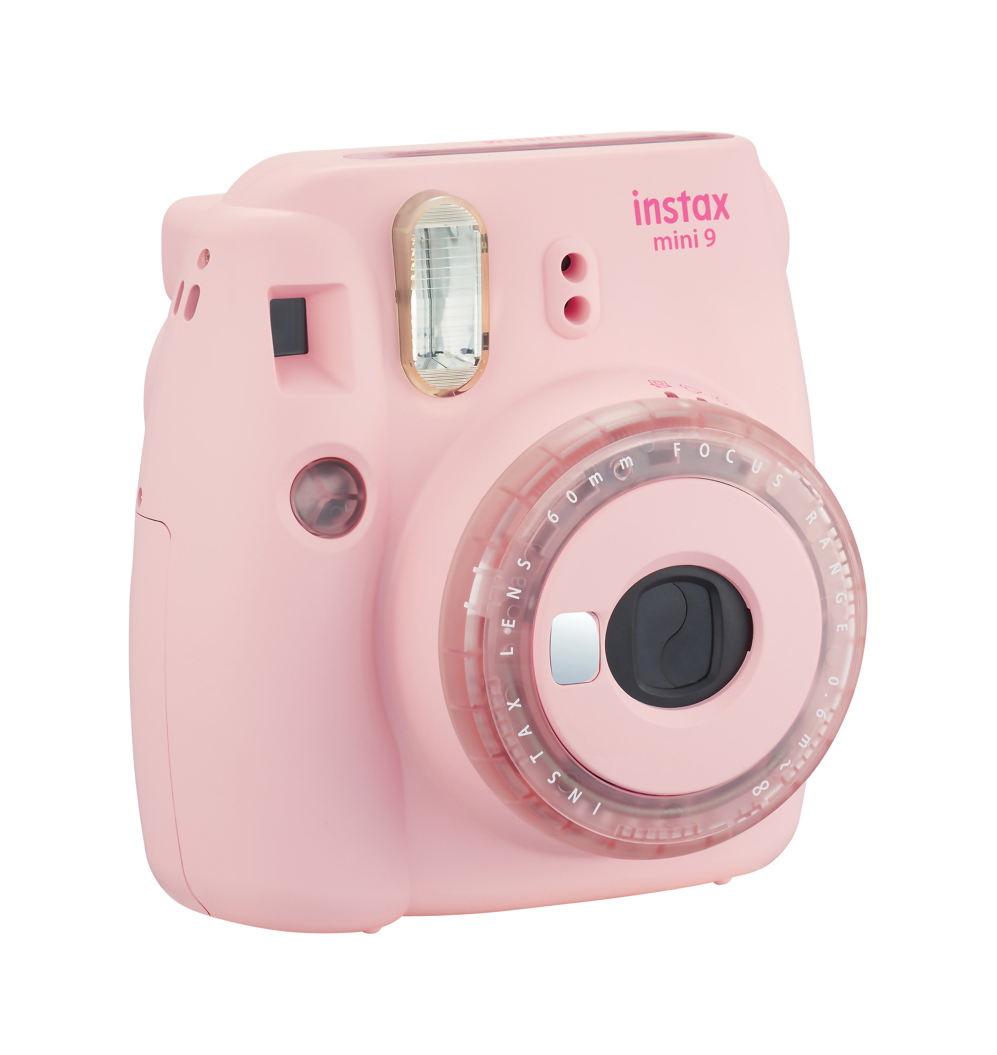 FUJIFILM instax mini 9 Sofortbildkamera, Clear Pink