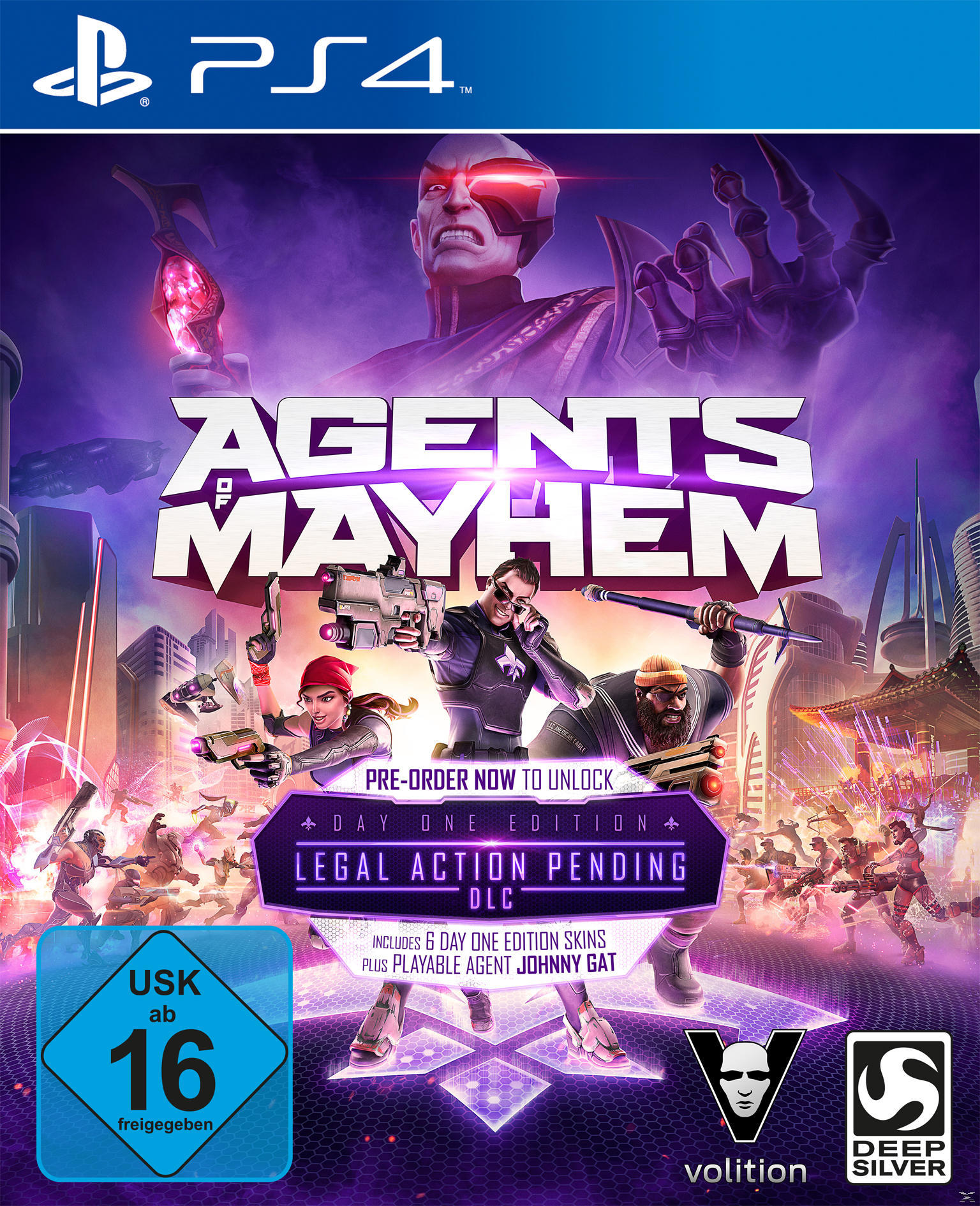 Edition Agents of - 4] - Mayhem [PlayStation One Day