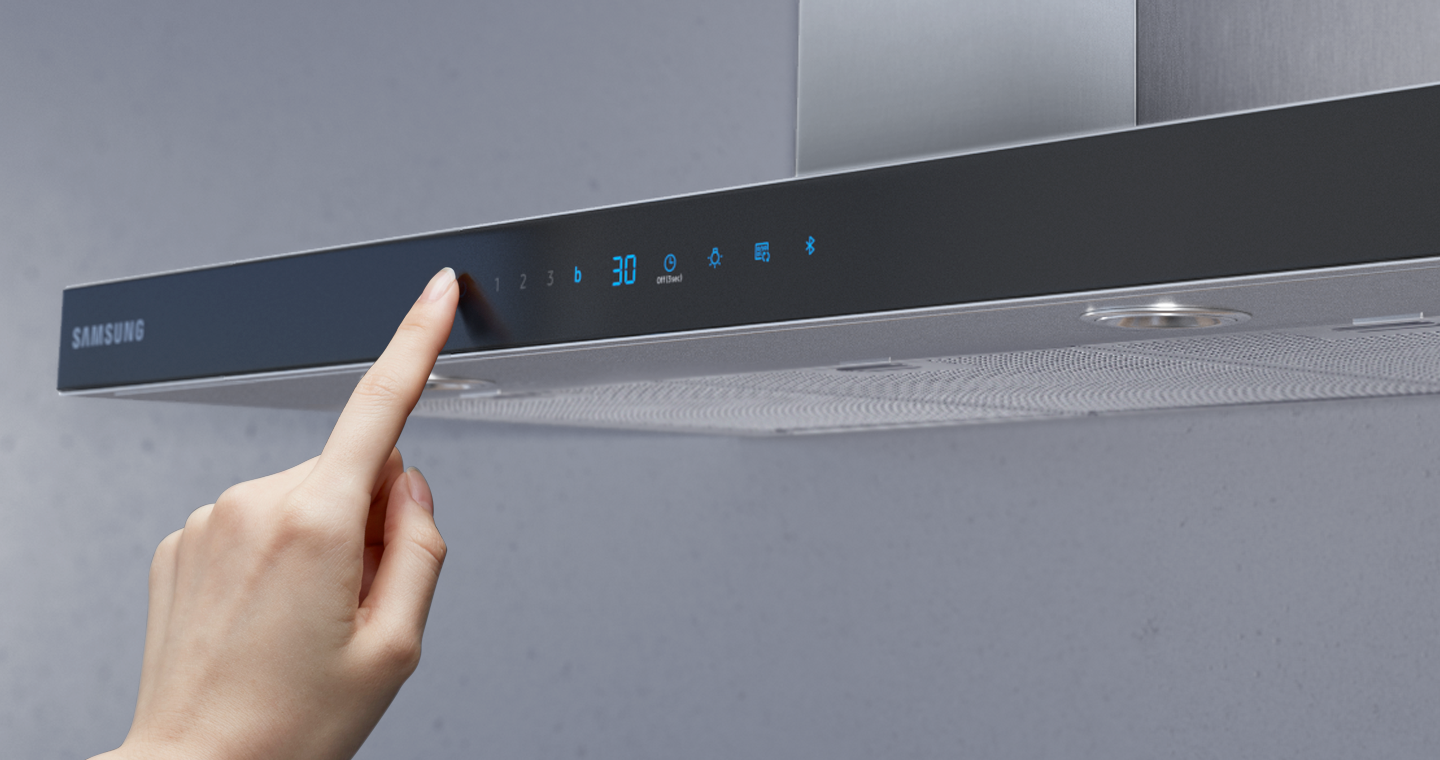 SAMSUNG NK36N5703BS, Dunstabzugshaube (898 mm breit, 455 mm tief)