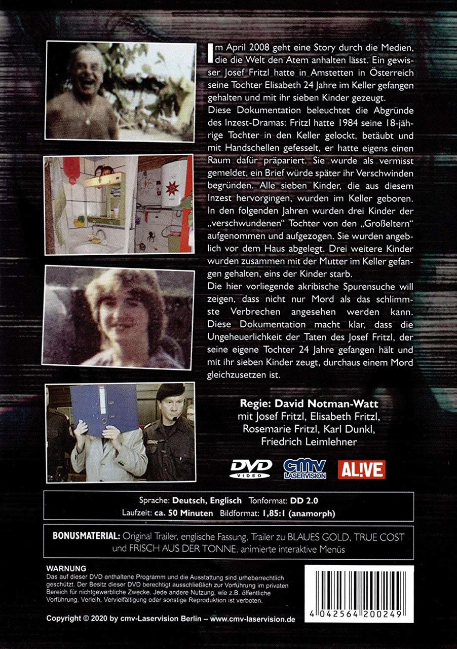 DVD-Hülle mit Screenshots und Text auf Deutsch und Englisch.