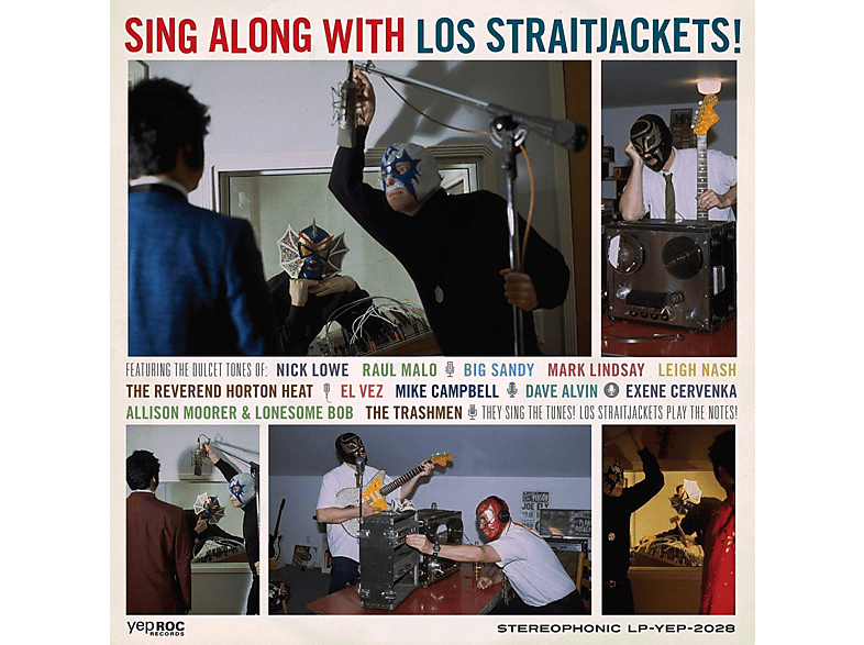 Los Straitjackets - Sing Along With Los Straitjackets  - (Vinyl)