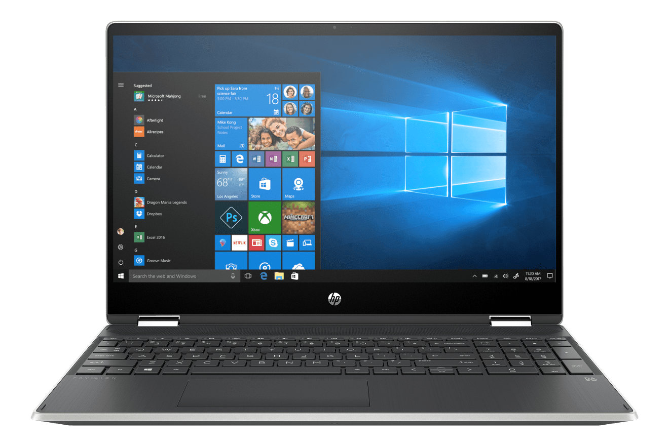 HP Pavilion x360 15-dq1794nz - Convertible 2 in 1 Laptop (15.6 ", 512 GB SSD, Silber)