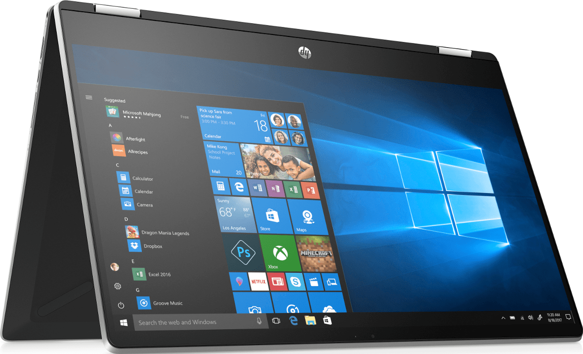 HP Pavilion x360 15-dq1794nz - Convertible 2 in 1 Laptop (15.6 ", 512 GB SSD, Silber)