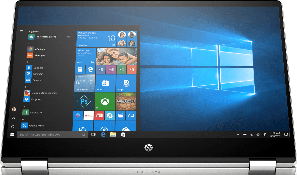 HP Pavilion x360 15-dq1794nz - Convertible 2 in 1 Laptop (15.6 ", 512 GB SSD, Silber)
