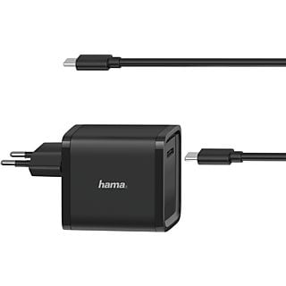 HAMA 200005 Universal-USB-C-Notebook-Netzteil, Power Delivery (PD), 5-20V/45W