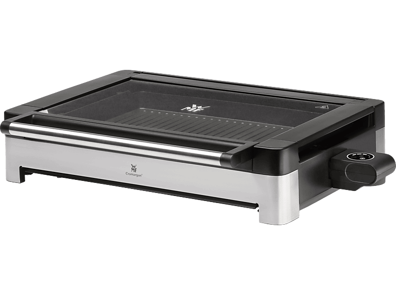 WMF 04.1543.0011 Lono Elektrogrill, Cromargan matt/Glas (2200 Watt)