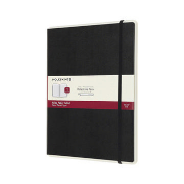 MOLESKINE XL, Version 01, Liniert Paper Tablet, Schwarz