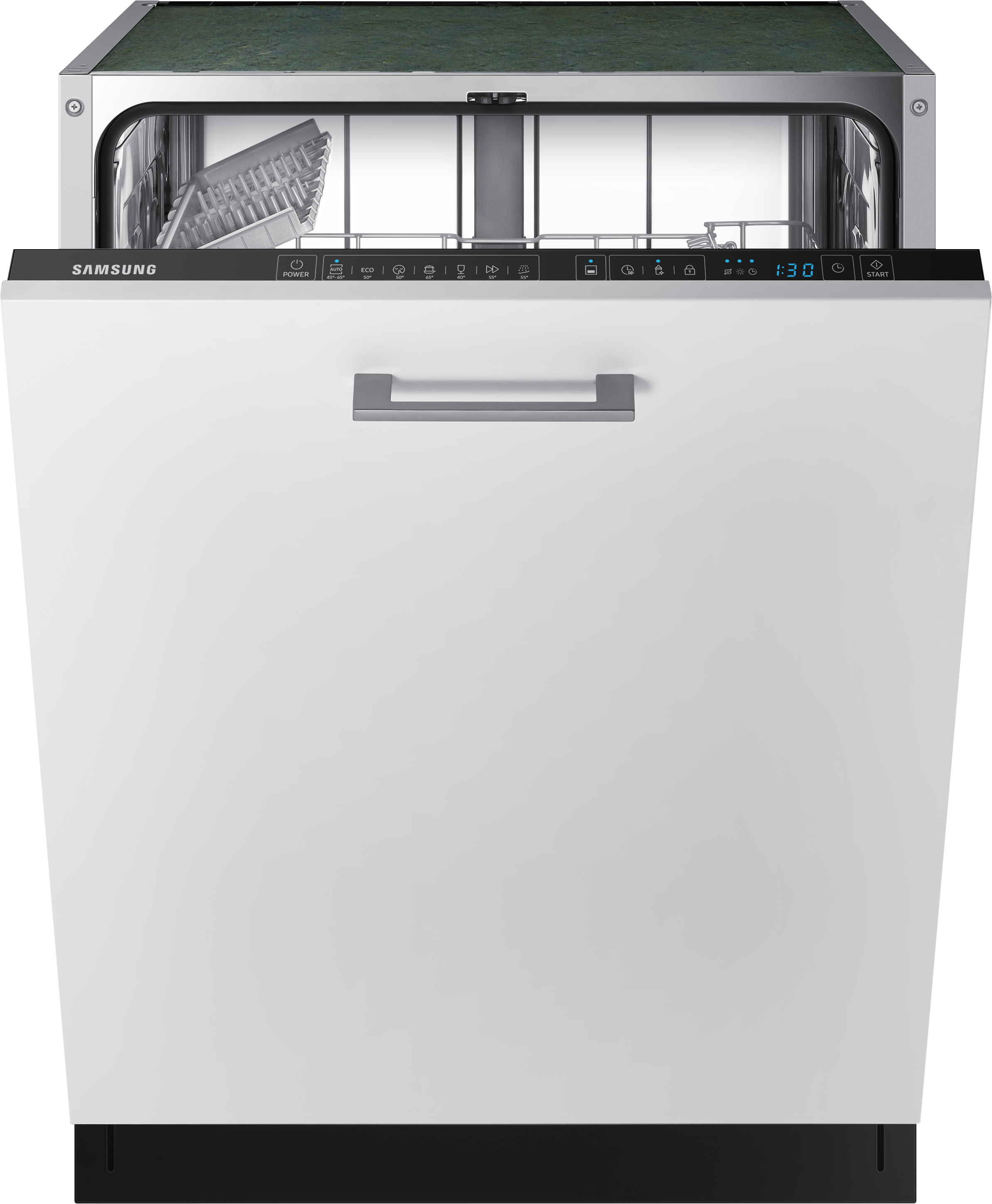 SAMSUNG DW60R7040BB Geschirrspüler (vollintegrierbar, 598 mm breit, 44 dB (A), D)