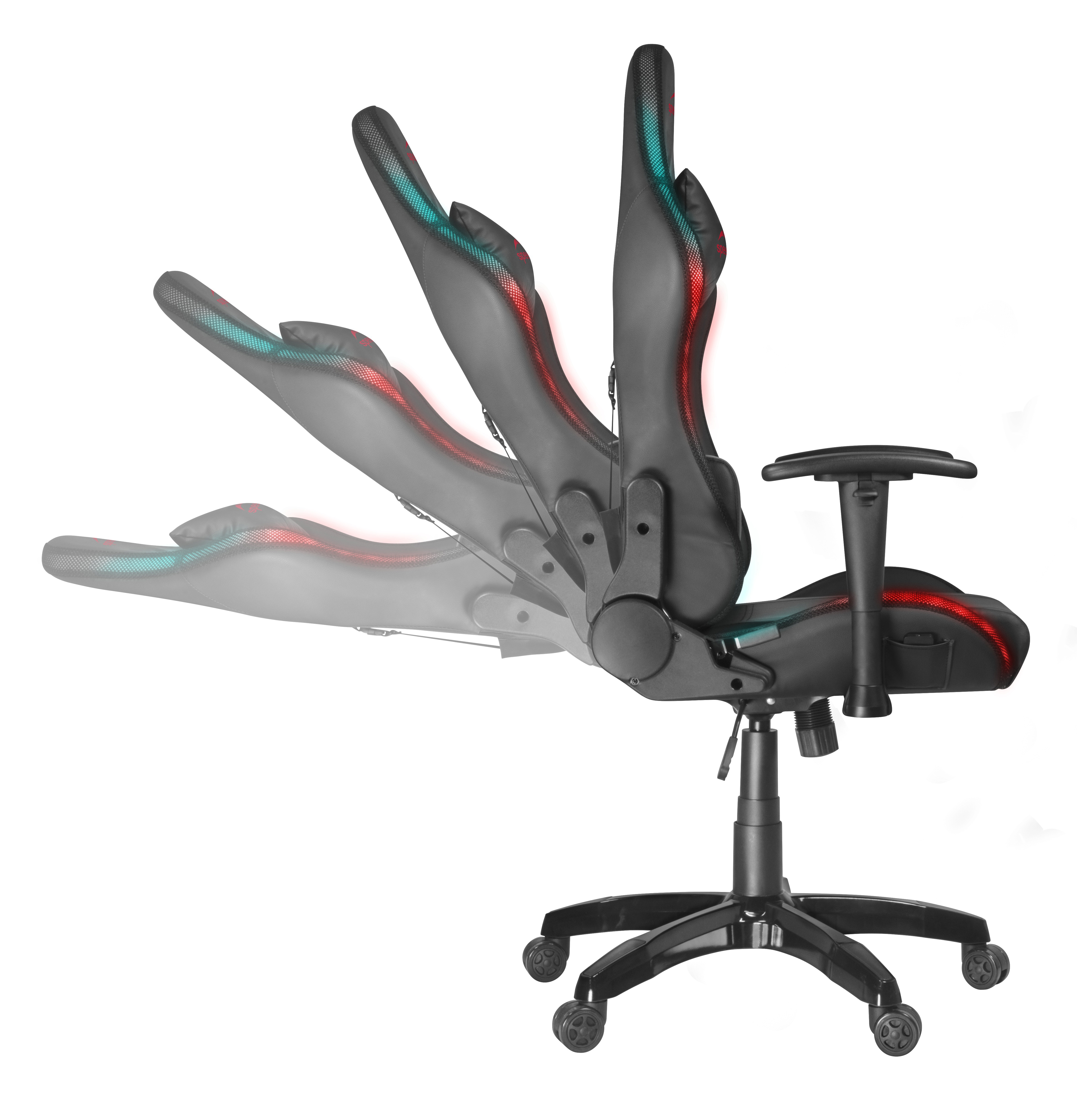 SPEEDLINK ZAPHYRE RGB Gaming Stuhl, Schwarz