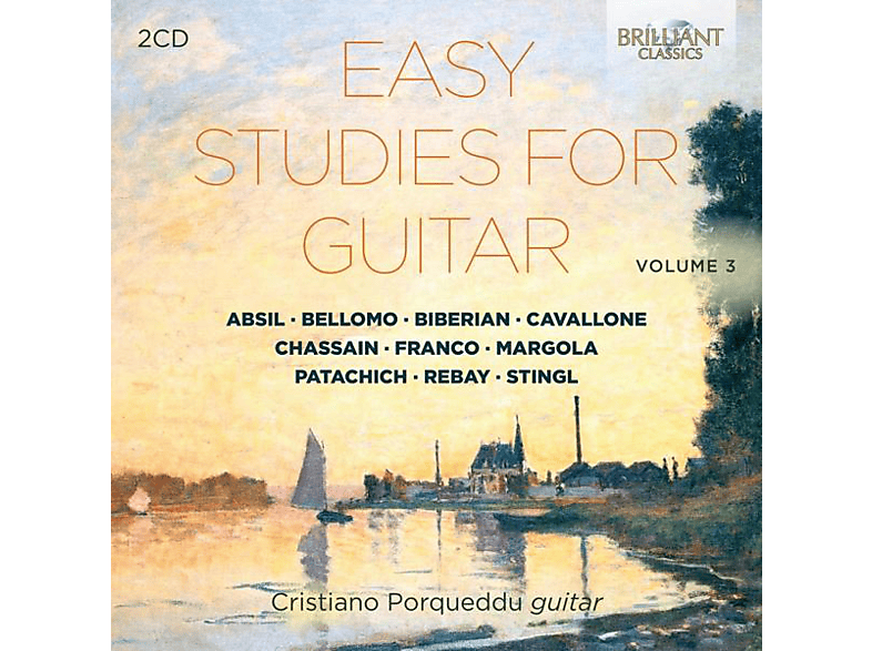 Porqueddu Cristiano - EASY STUDIES FOR GUITAR 3 - (CD)