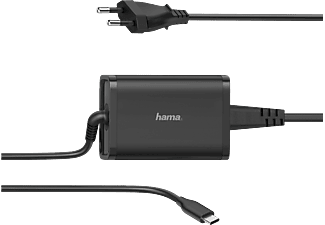 HAMA 200006 - Alimentatore per notebook USB-C (Nero)