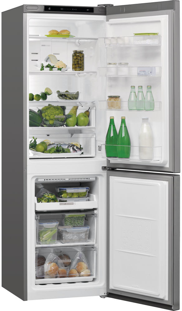 WHIRLPOOL Koelkast met diepvries E (W7 821I OX)