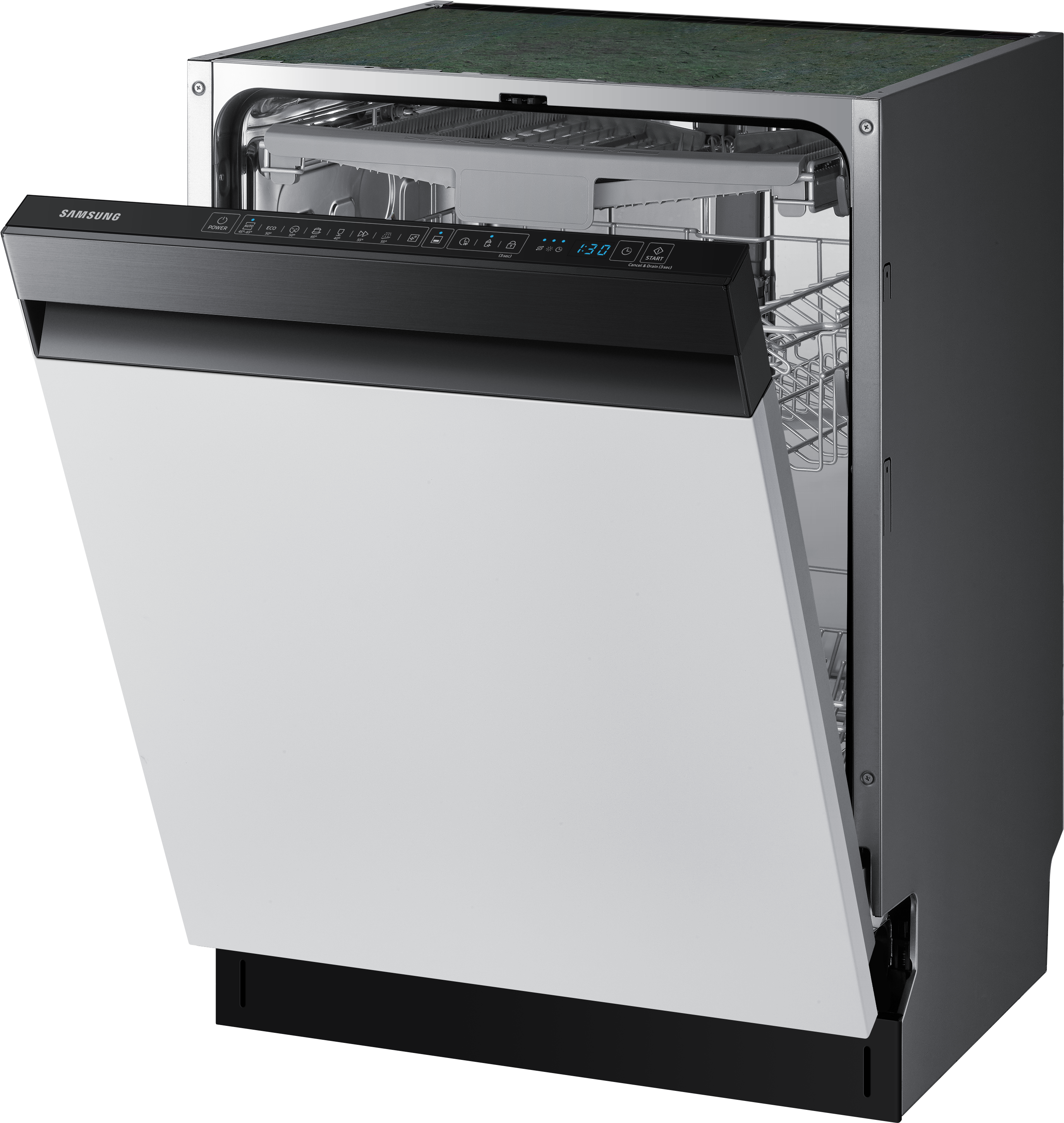 SAMSUNG DW60R7050SG Geschirrspüler (teilintegrierbar, 598 mm breit, 44 dB (A), D)