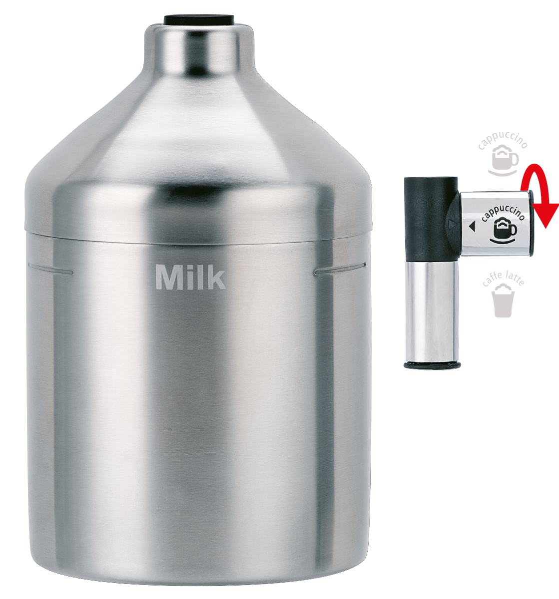 KRUPS XS600010 cappuccino és tejeskanna tejhabosító szett