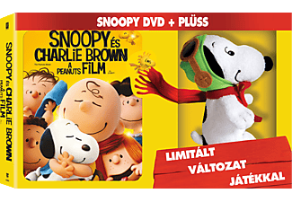 Snoopy és Charlie Brown - A Peanuts film (Limitált változat plüss játékkal) (DVD)