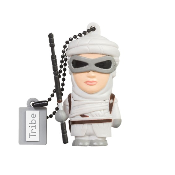 Pendrive de 32 GB - Tribe Rey TLJ, 2.0, Diseño Star Wars, Para Windows, Mac y Linux, Negro