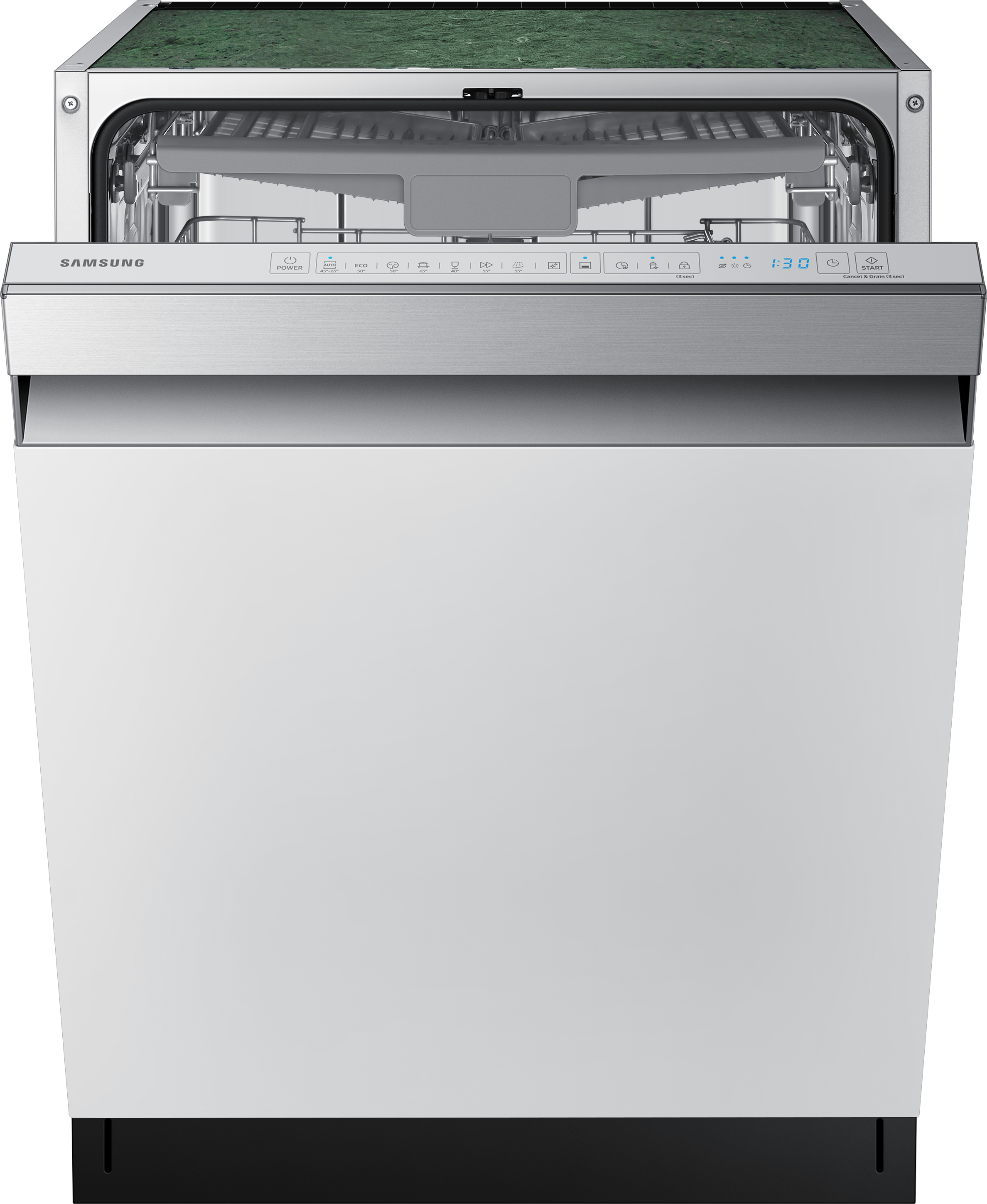 SAMSUNG DW60R7050SS Geschirrspüler (teilintegrierbar, 598 mm breit, 44 dB (A), D)