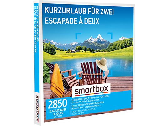 SMARTBOX Kurzurlaub für zwei - Geschenkbox
