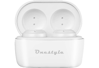 CORN TECHNOLOGY Onestyle TWS-BT-V4, In-ear Kopfhörer Bluetooth Weiß