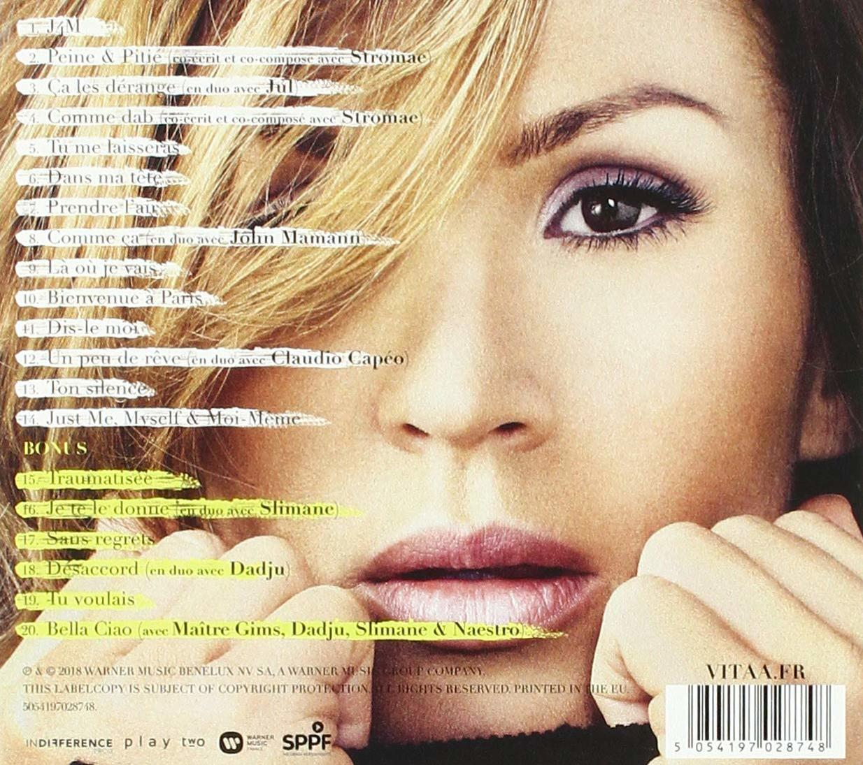 Vitaa - Just Me Myself & Moi-Même CD