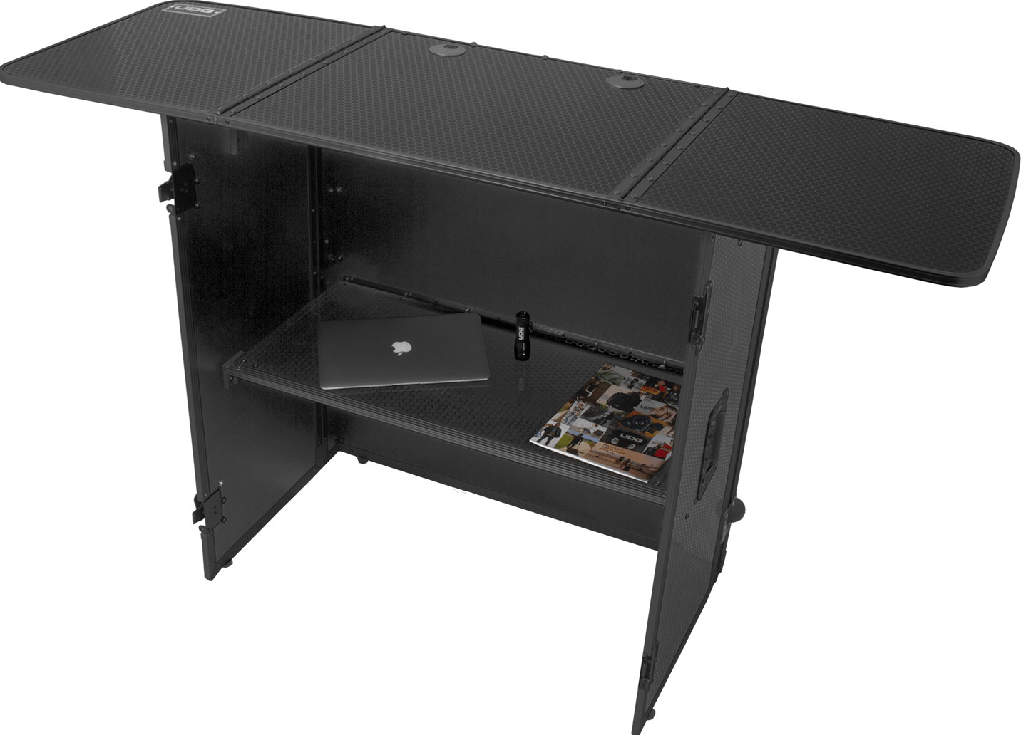 UDG Ultimate - Ausklappbarer DJ-Tisch (Schwarz)