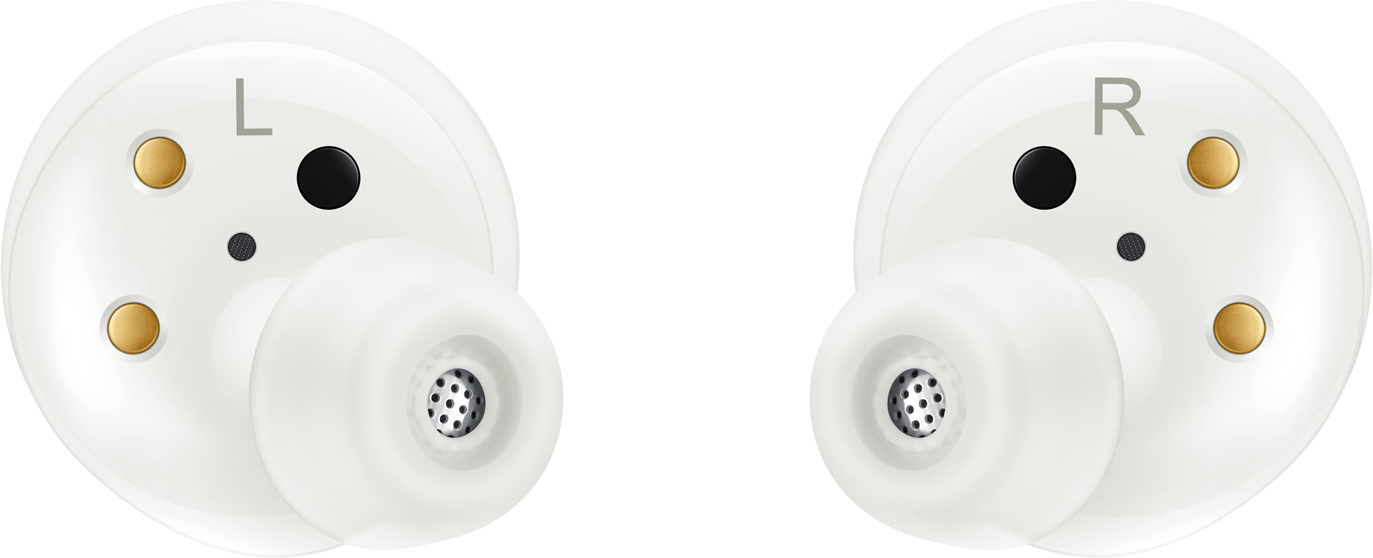 SAMSUNG Galaxy Buds+ - Écouteurs True Wireless (In-ear, Blanc)