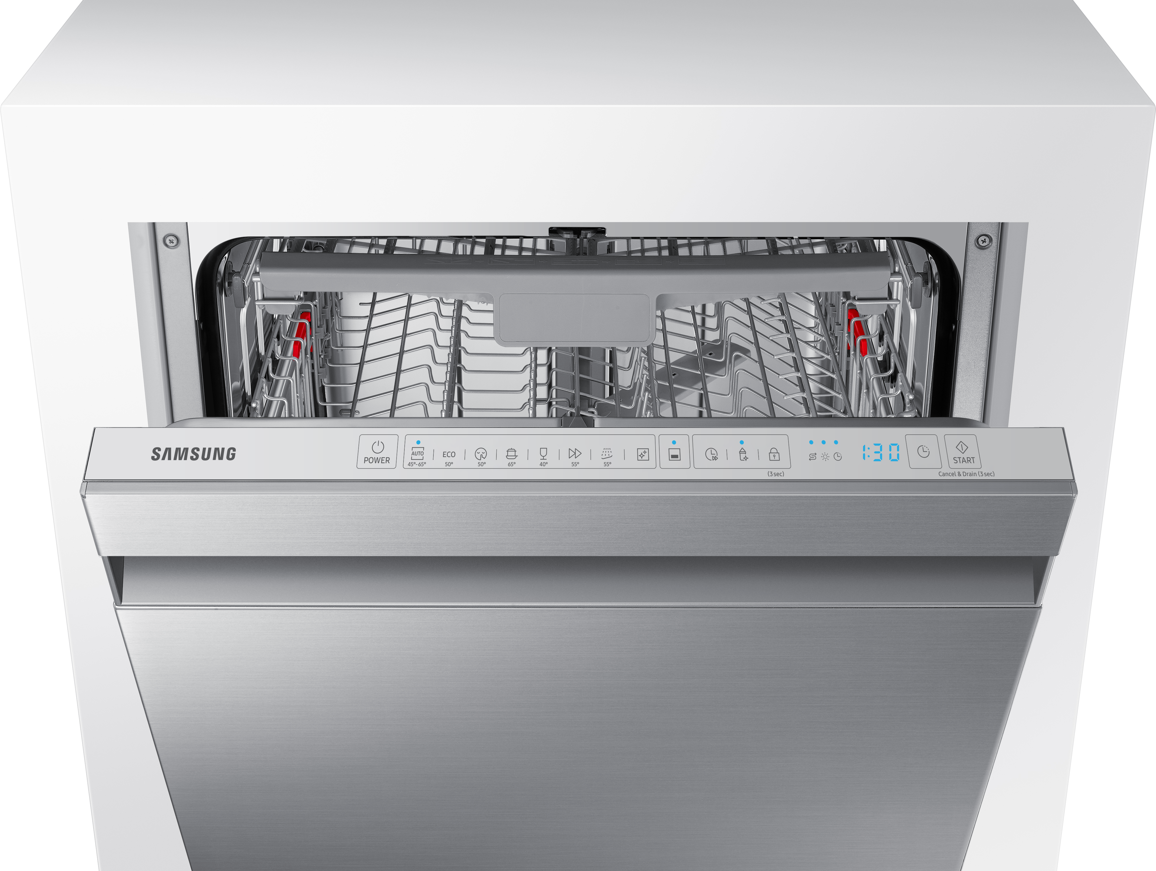 SAMSUNG DW60R7070US Geschirrspüler (unterbaufähig, 598 mm breit, 42 dB (A), D)