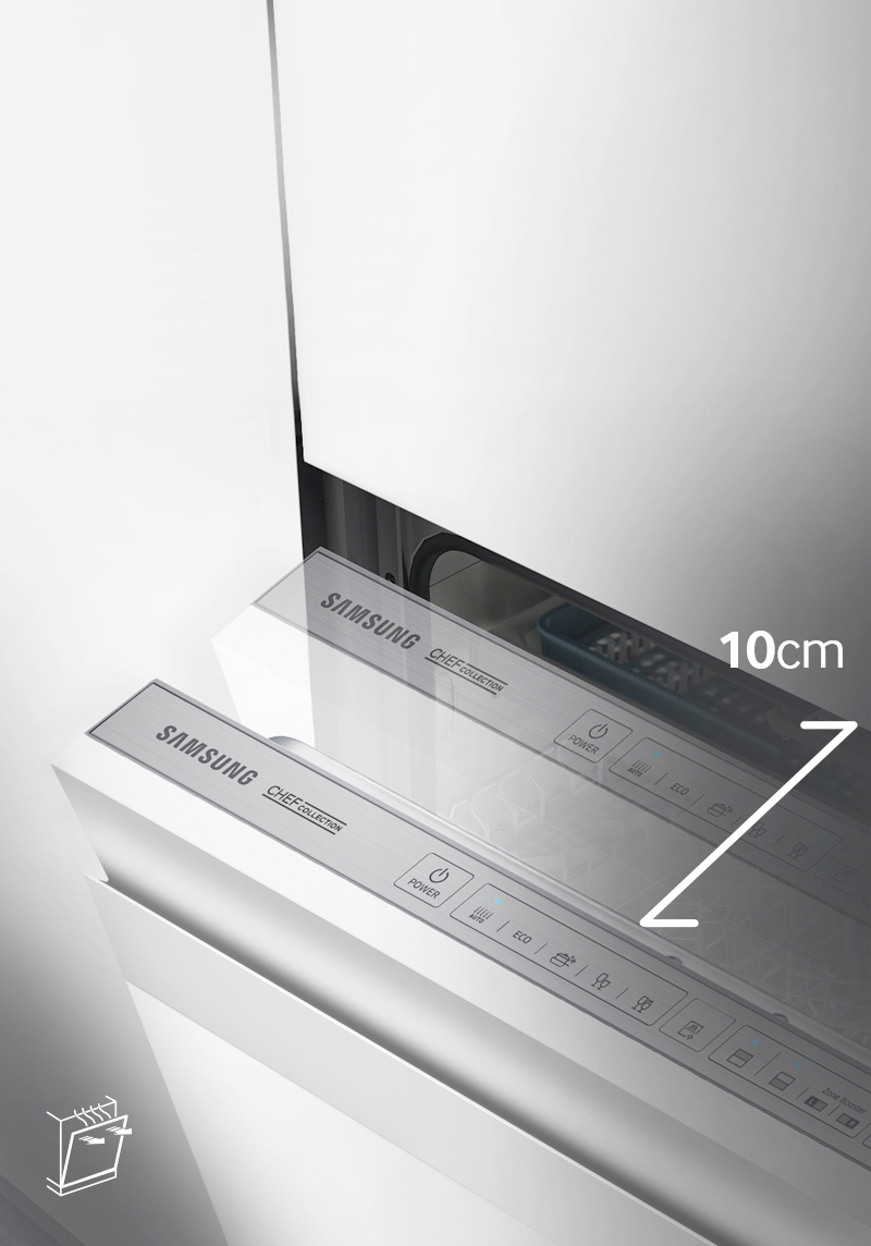 SAMSUNG DW60R7070US Geschirrspüler (unterbaufähig, 598 mm breit, 42 dB (A), D)