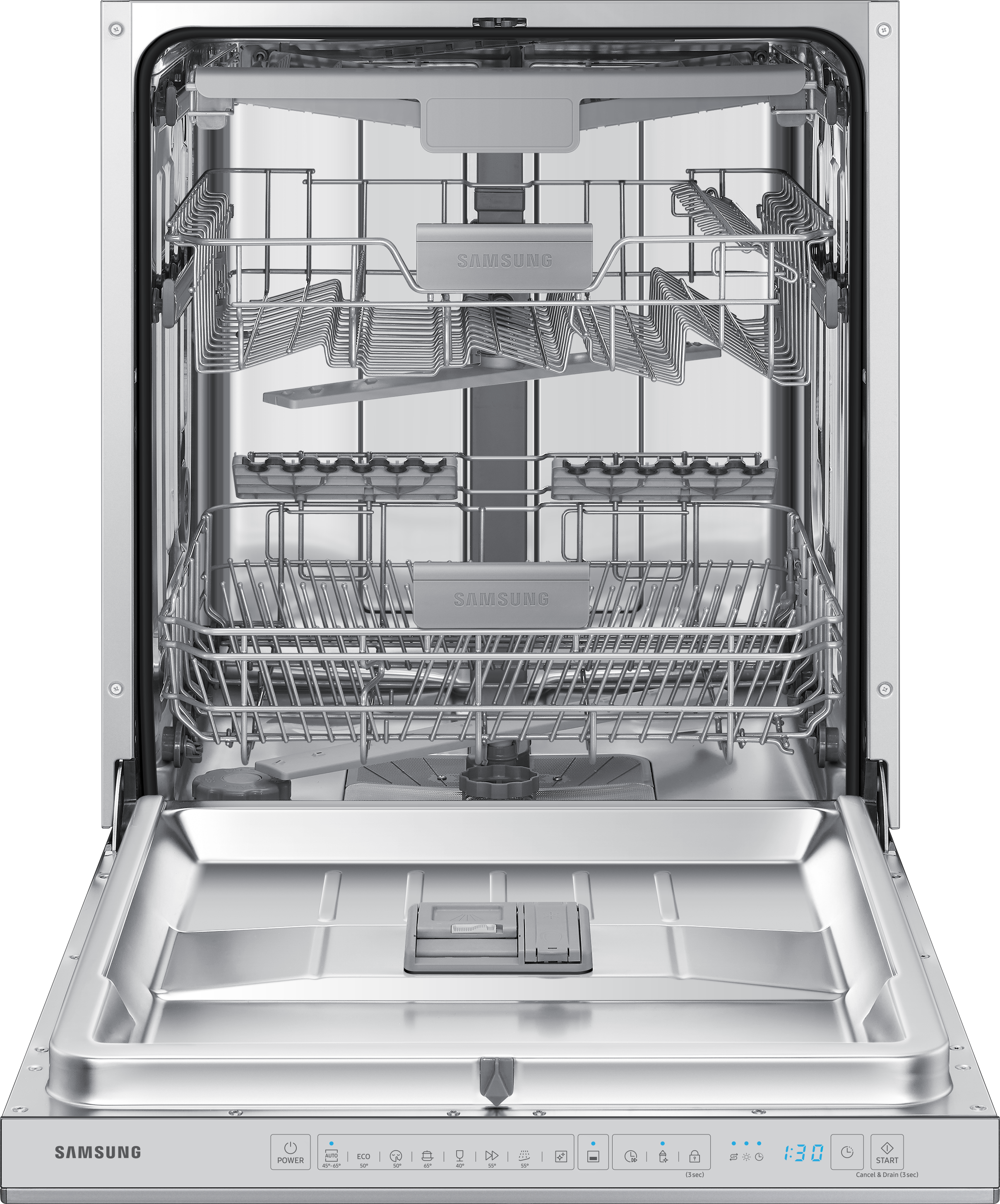 SAMSUNG DW60R7070US Geschirrspüler (unterbaufähig, 598 mm breit, 42 dB (A), D)