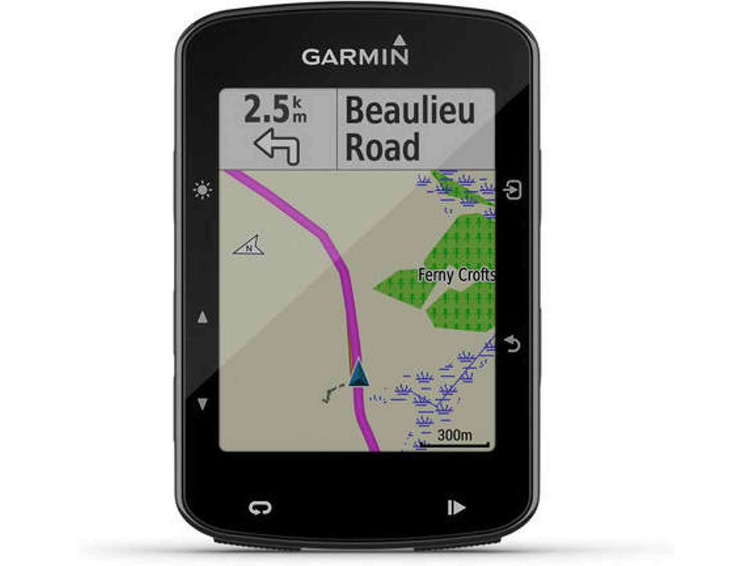 Ciclocomputador - Garmin Edge 520 Plus, 2.3", 6 funciones, GPS, Bluetooth, ANT+, Negro