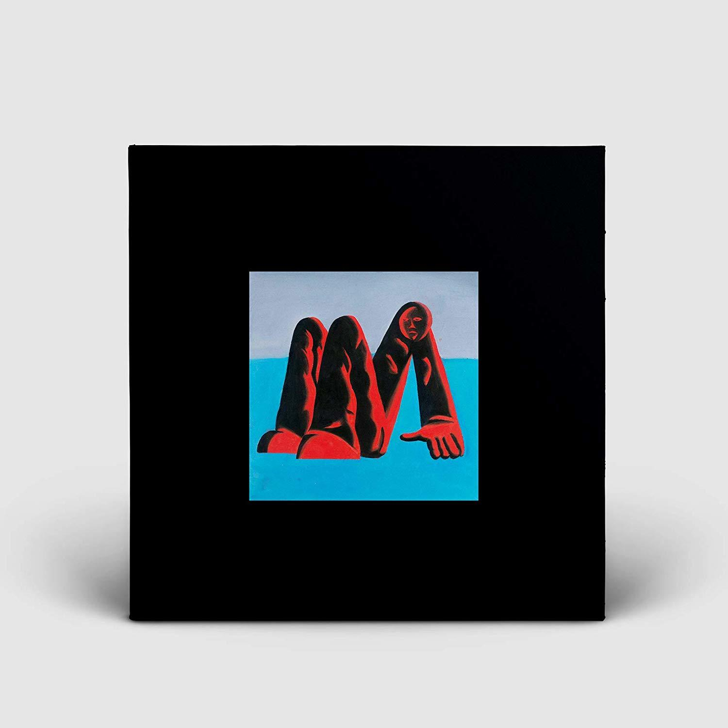 Albumcover. Eine rote Figur im Wasser, schwarzer Hintergrund. Titel nicht sichtbar.