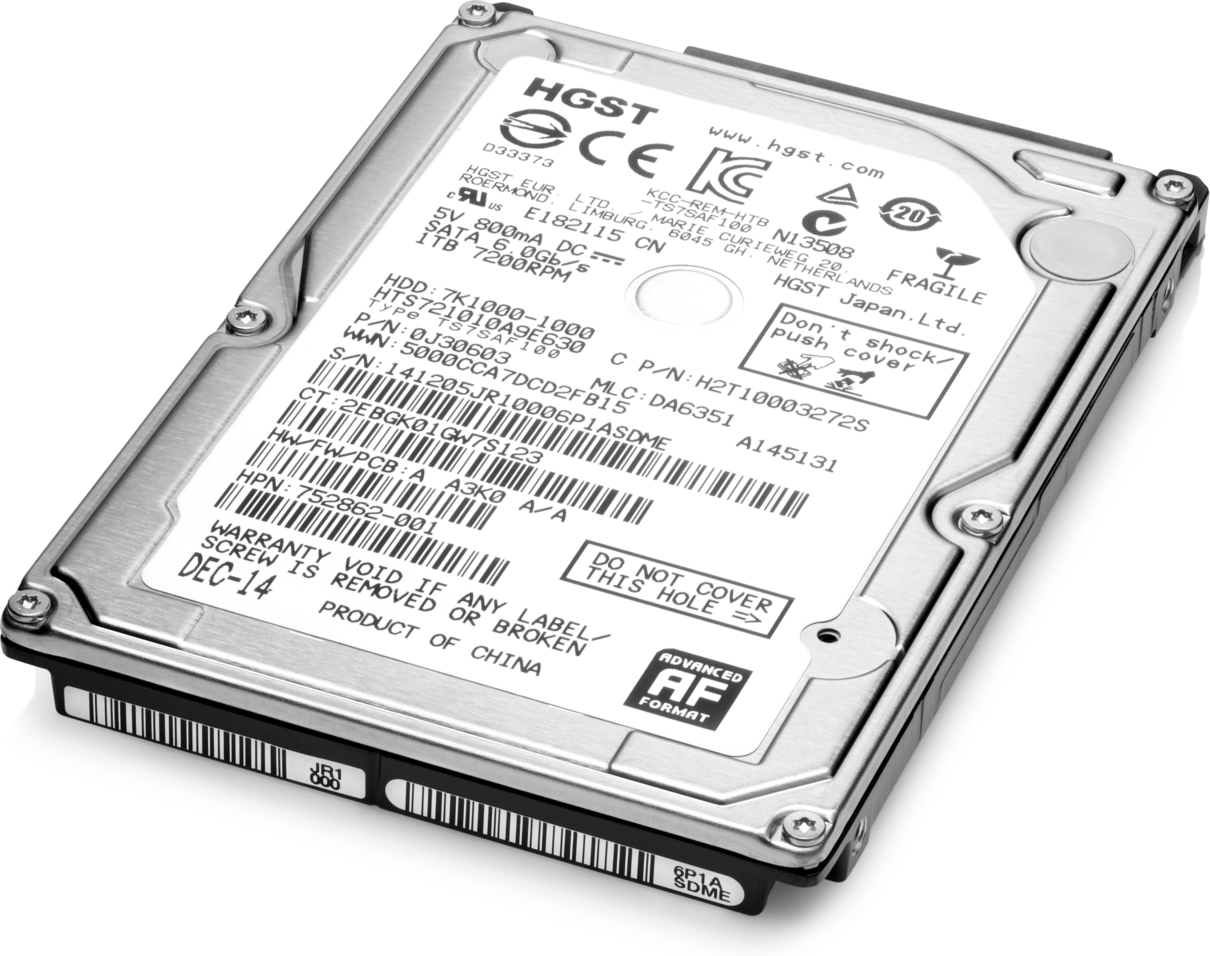 Disco Duro Interno - HP, L3M56AA/1TB/7200RPM