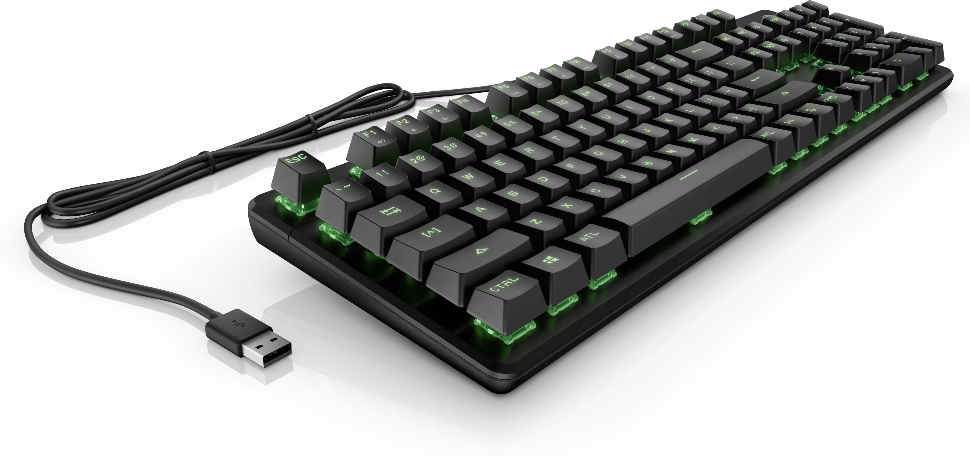 HP Pavilion Gaming Keyboard 500, USB, DE (3VN40AA#ABD)
