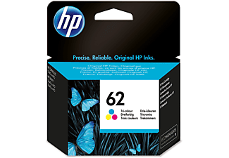 Cartucho de tinta - HP 62, Tricolor, C2P06AE
