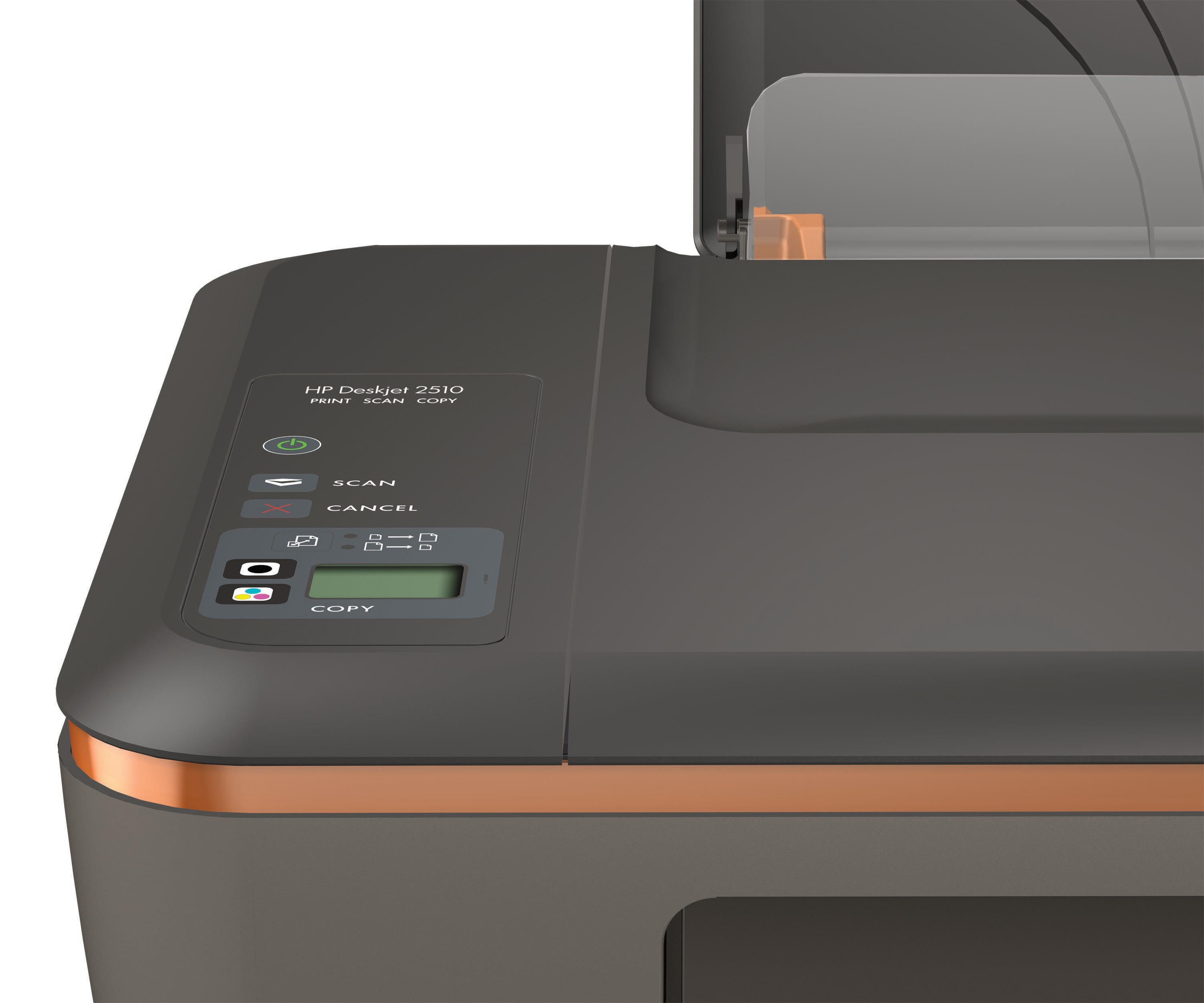 Impresora multifunción - HP Deskjet 2510 AiO, Scanner, Copia, USB