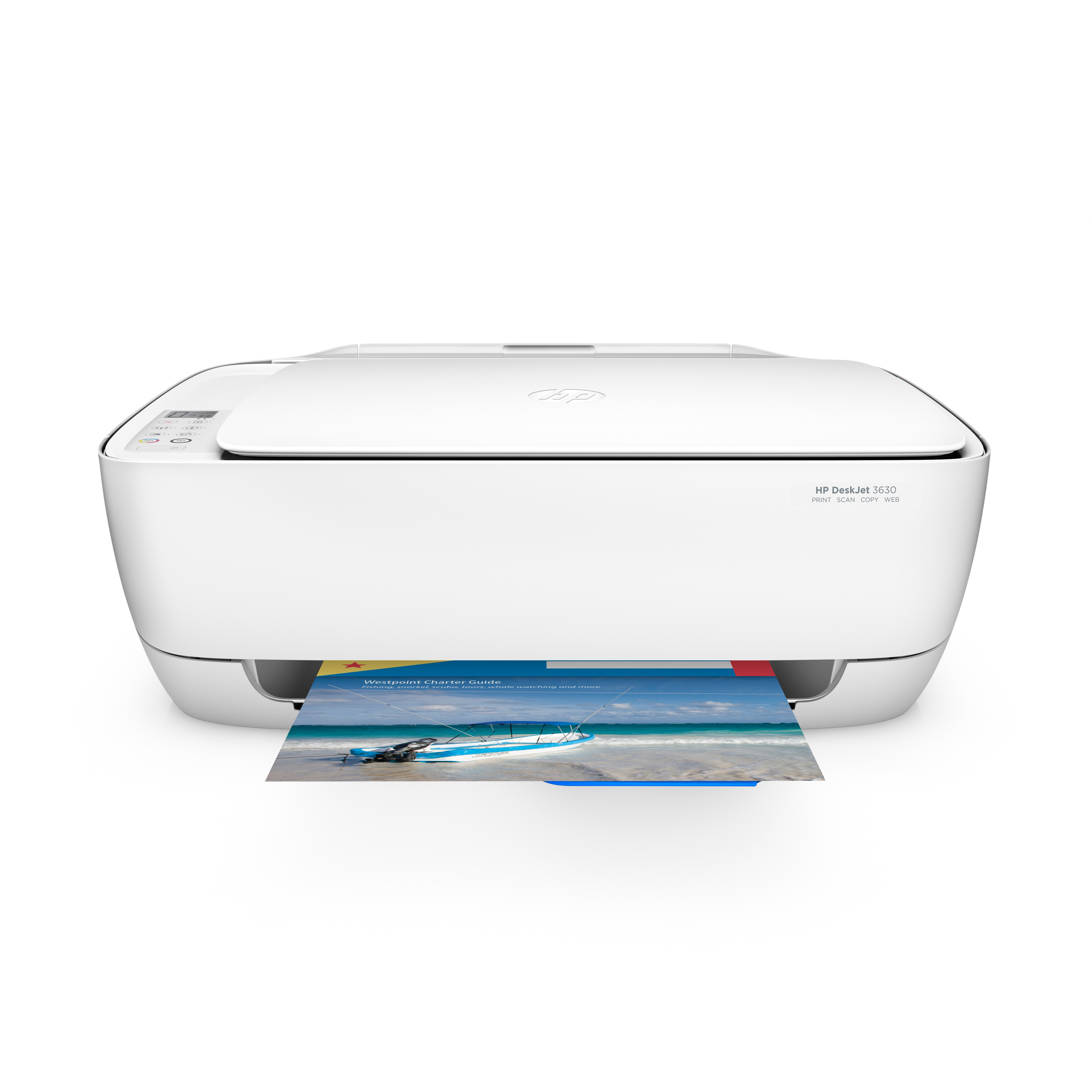 Impresora Multifunción - HP Deskjet 3630, WiFi, impresión móvil.