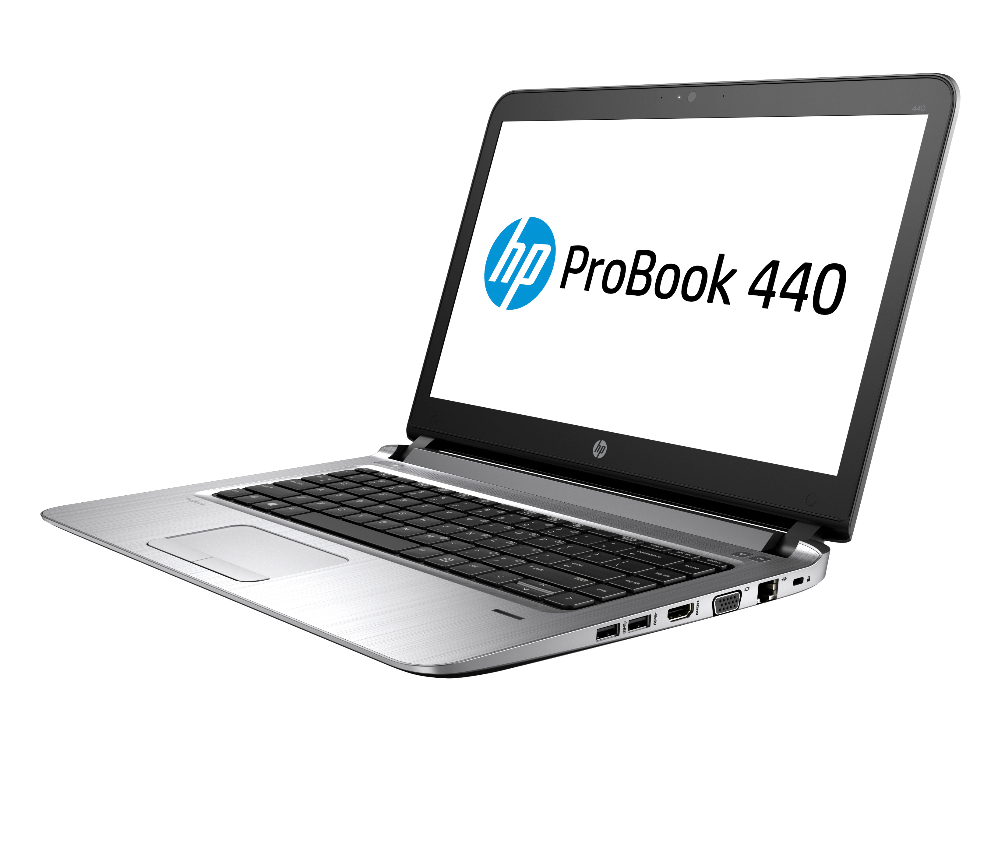 HP ProBook 440 G3 (P5R93EA) Notebook, 14 Zoll, Intel® Core™ i5-6200U Prozessor
(3M Cache, bis zu 2.80 GHz), 4 GB, 500 GB HDD