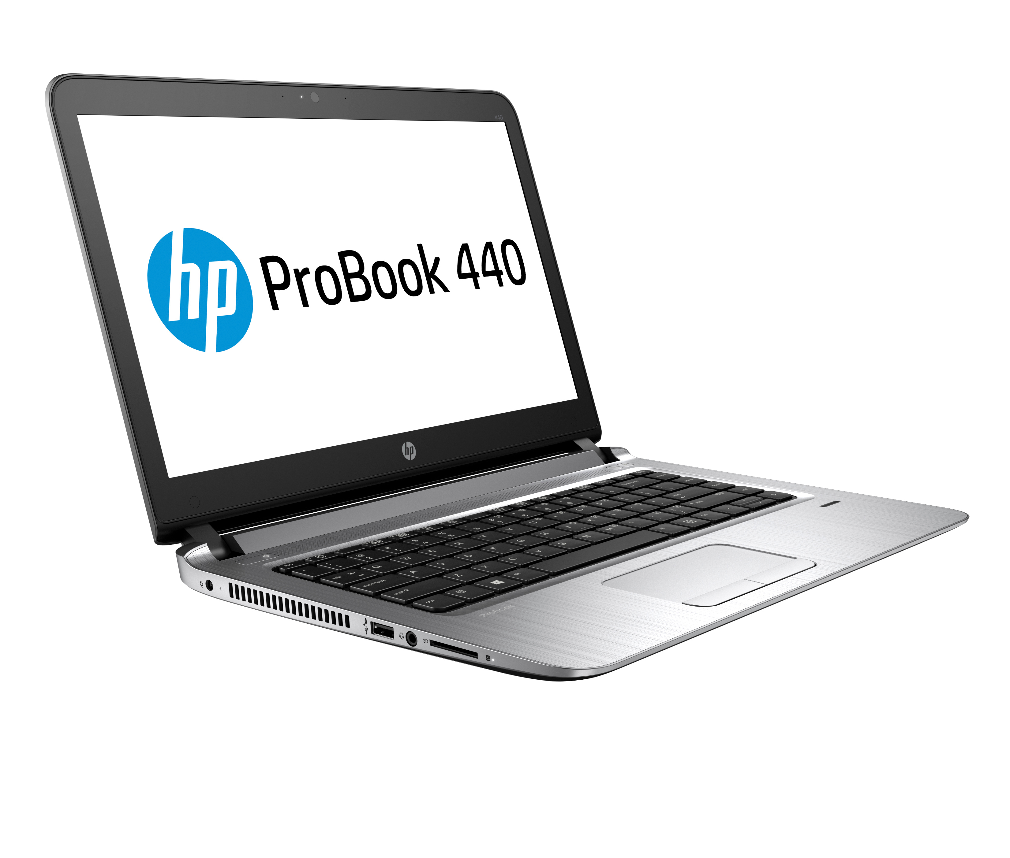 HP ProBook 440 G3 (P5R93EA) Notebook, 14 Zoll, Intel® Core™ i5-6200U Prozessor
(3M Cache, bis zu 2.80 GHz), 4 GB, 500 GB HDD