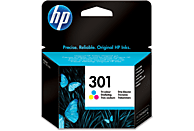 Cartucho de tinta - HP 301,  Tricolor, CH562EE