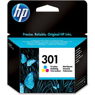 Cartucho de tinta - HP 301,  Tricolor, CH562EE