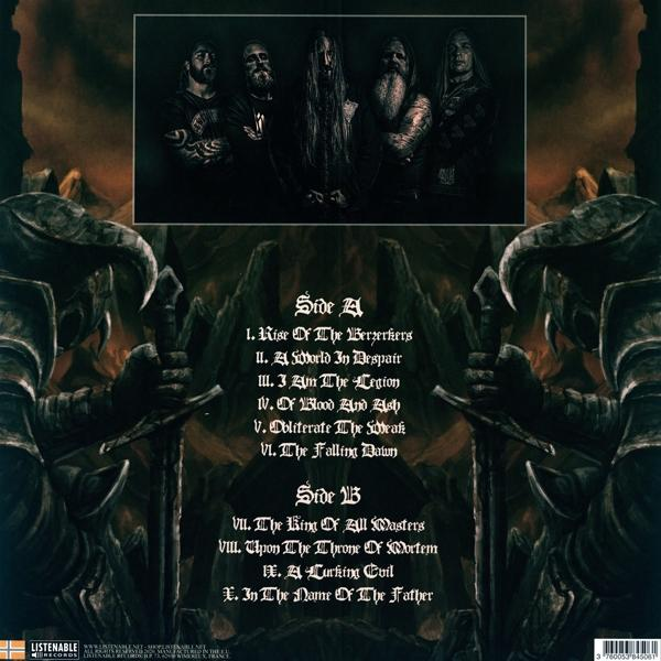 Das Albumcover der Band 'Behemoth' mit schwarzem Hintergrund.