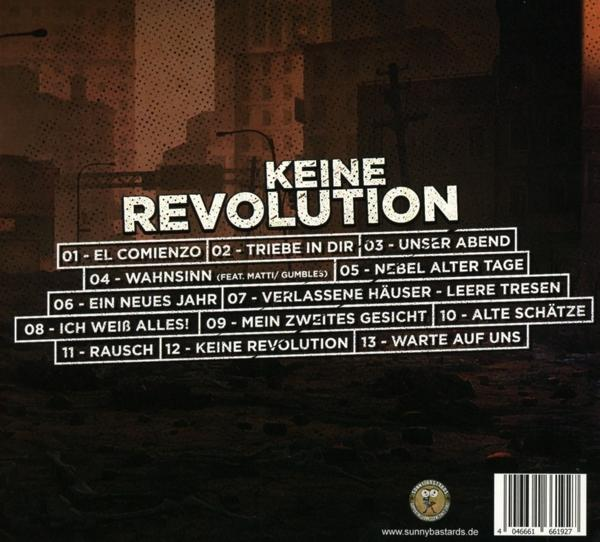 Platzverweis - Keine Revolution (Digipak)  - (CD)